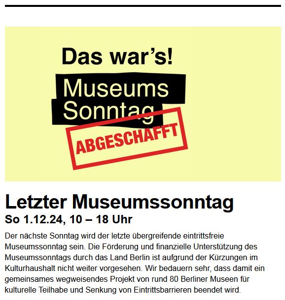 museumssonntag
